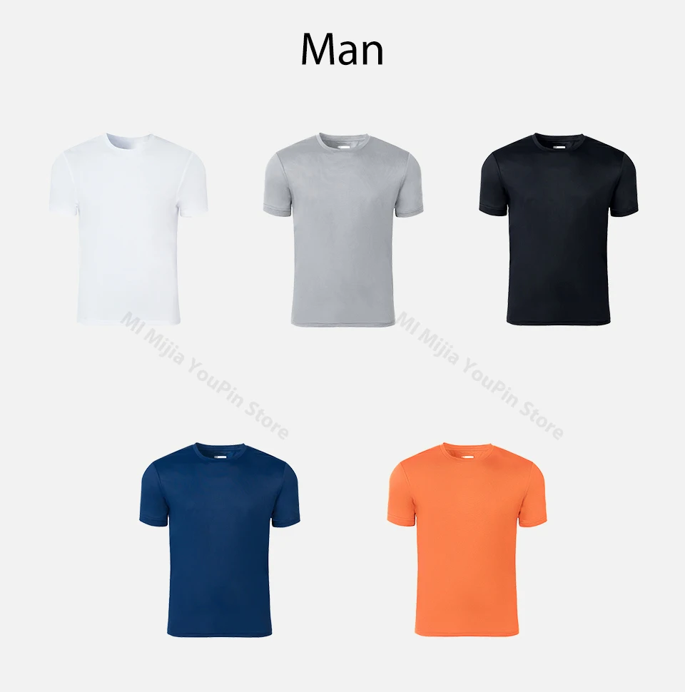 

Youpin ZENPH Quick Dry light Breathable Short Sleeve Sports Comfortable Finess Sport T-shirts Quick-drying Shirt- for Men