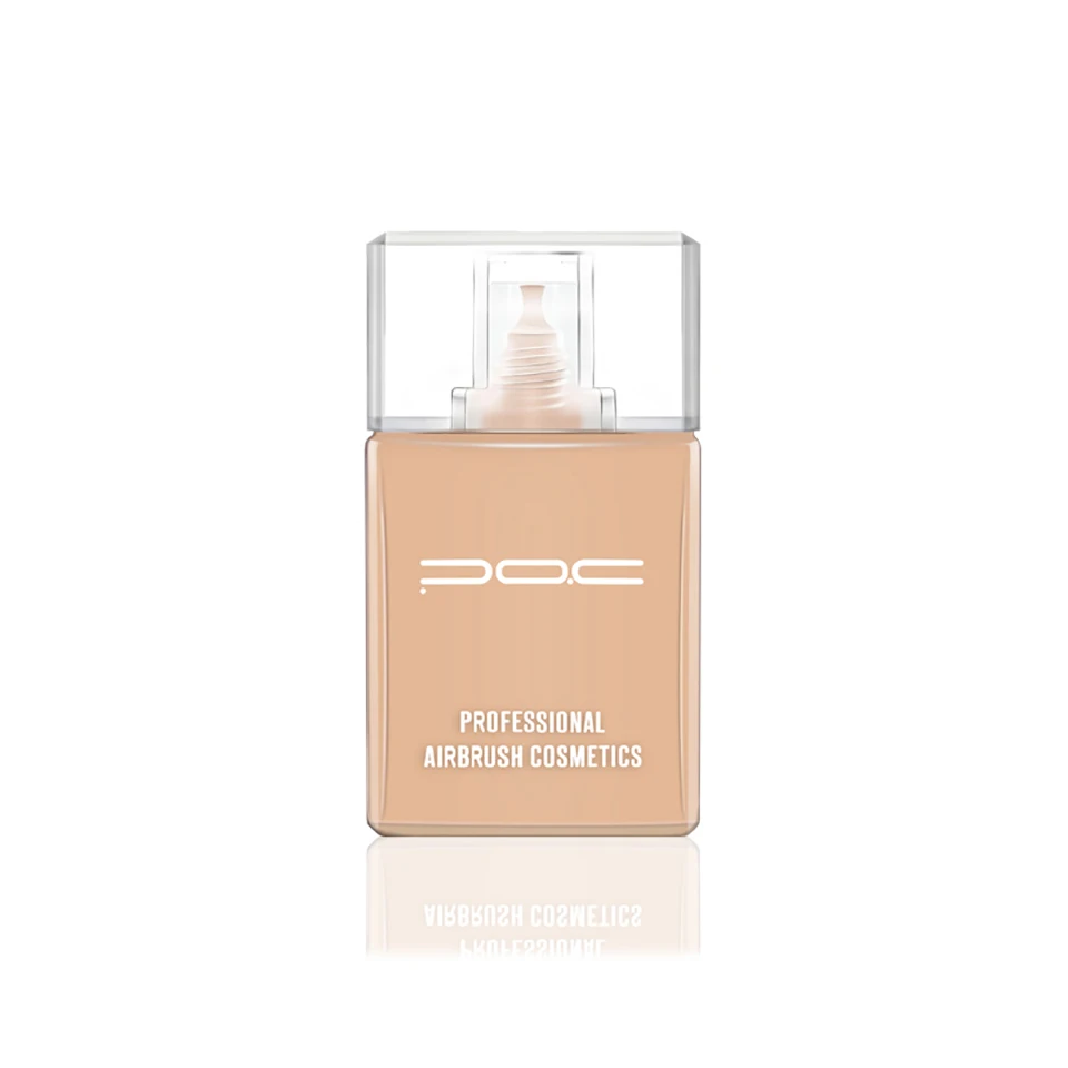 30ml F02 Профессиональная 80% основа на водной основе для аэрографа макияж HD голая краска для лица Косметика подходит для всех стандартных аэрографов - Цвет: 30ml F02