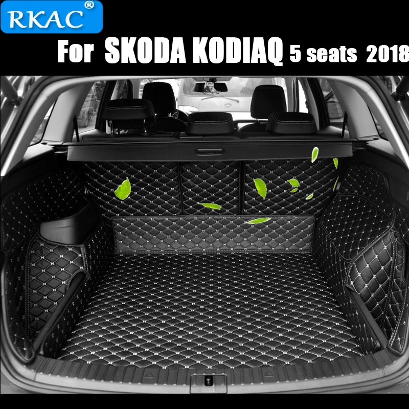 Автомобильные коврики RKAC на заказ для багажника SKODA KODIAQ 5 сидений 2018