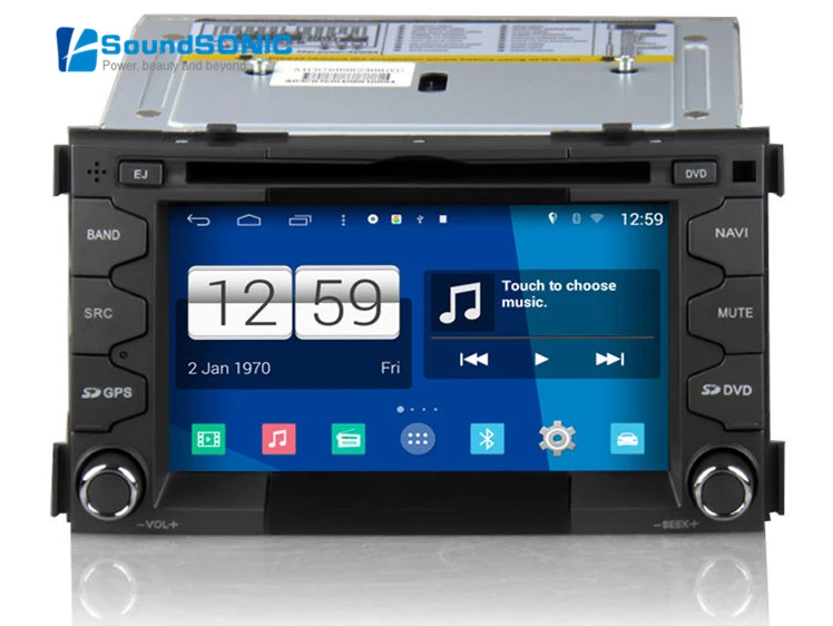 Для Kia Soul 2008 2009 2010 2011 android-автомобиля 4.4.4 2Din автомобильные cd DVD GPS навигация SatNav