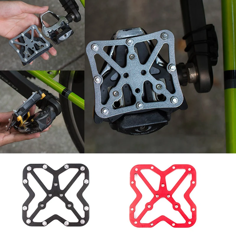 

Bike accessories Quick release cycling shoes cleats locking plate / spline for self-locking pedals