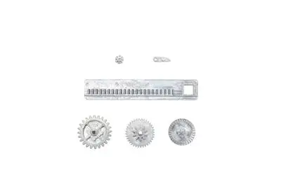 Upgrade gear 4pcs Игрушечный пистолет волк Коммандо AR15 шрам волна шрам волны части коробки передач аксессуары журнал - Цвет: Upgrade gear 4pcs