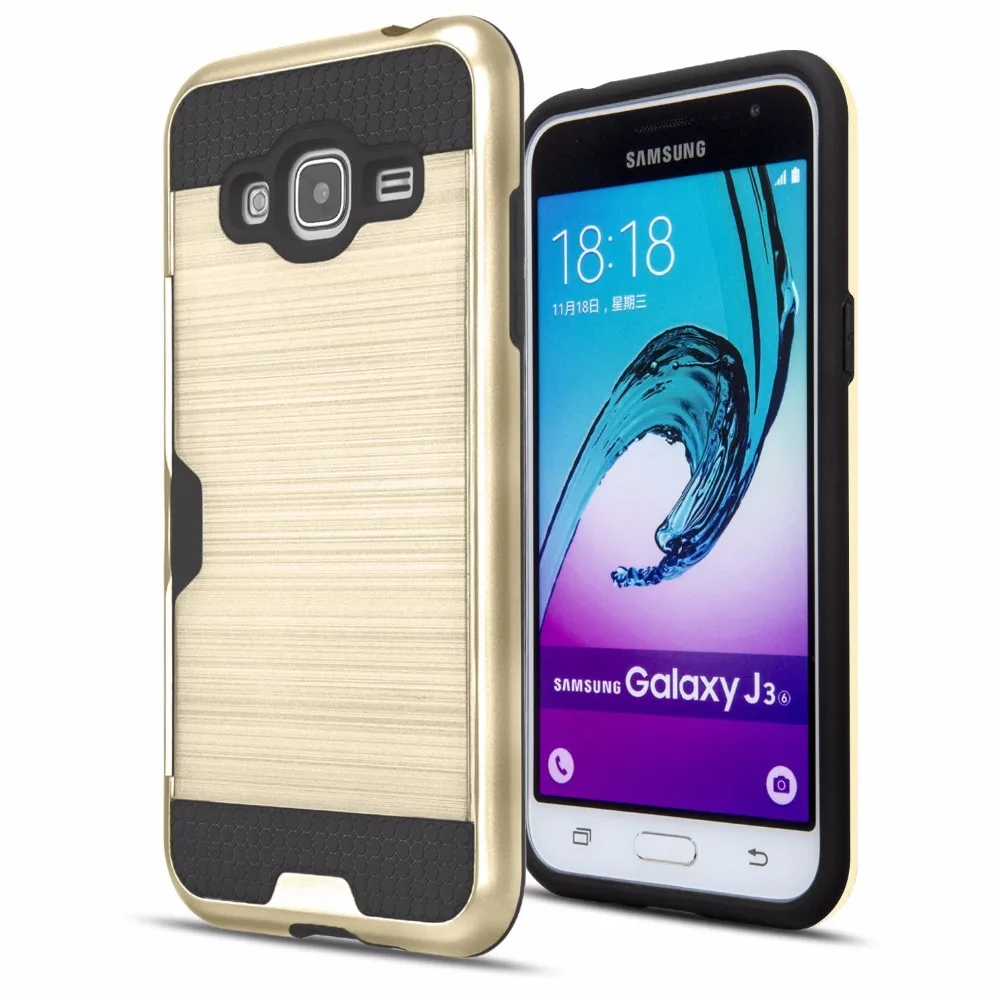 Армированный Чехол держатель для Samsung Galaxy J3 J5 J7 J1 2016 A3 A5 A7 J2 Prime Emerge 2017 корпус из