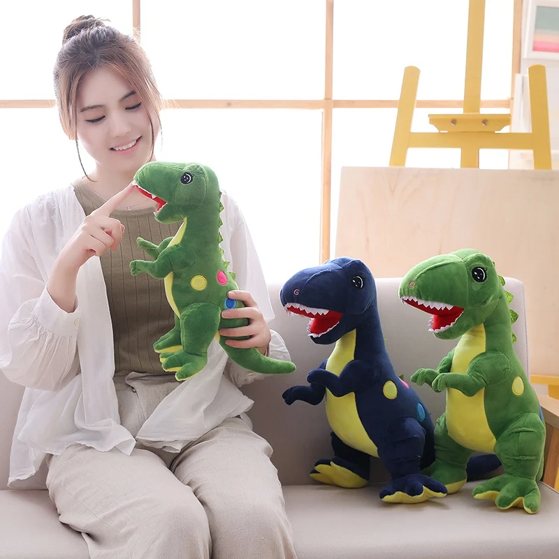 

New arrive Dinosaur plush toys hobbies cartoon Tyrannosaurus stuffed toy dolls for children boys baby Birthday Christmas gift