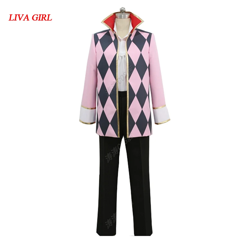 Костюм для косплея Howl's Move Castle Howl полный комплект на заказ|howl cosplay|cosplay costumehowl's