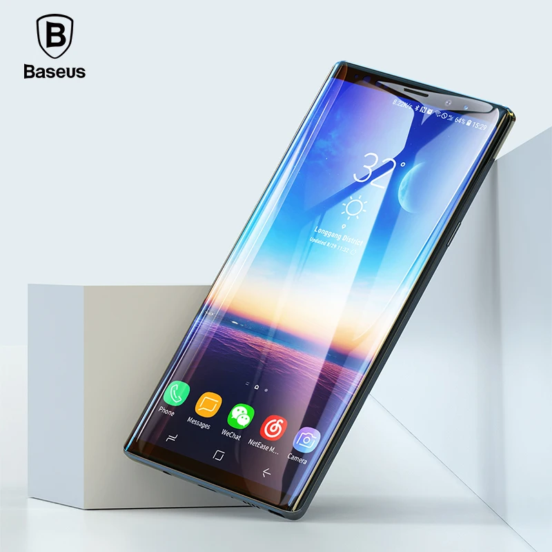 Защитное 3d стекло Baseus закаленное для Samsung Note 9 0 3 мм|tempered glass|glass protectionfull cover tempered glass