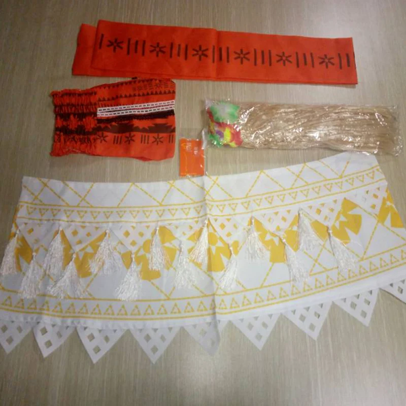 Coshome Moana Косплей костюмы парики Хэллоуин вечерние платья женские Девушки