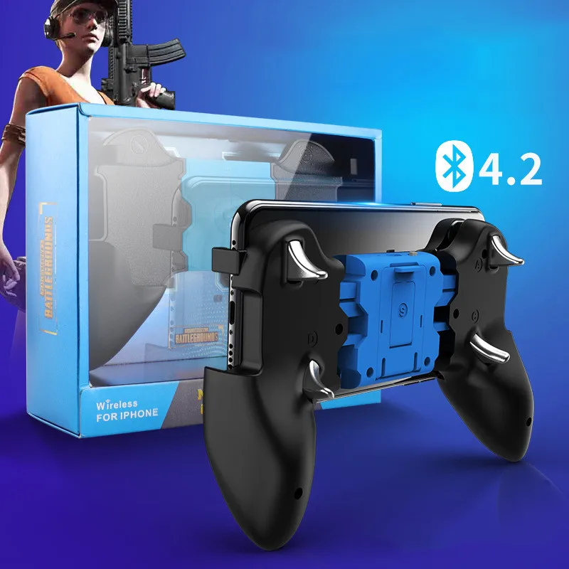 Беспроводной контроллер Pubg bluetooth геймпад мобильный игровой ручная кнопка огня