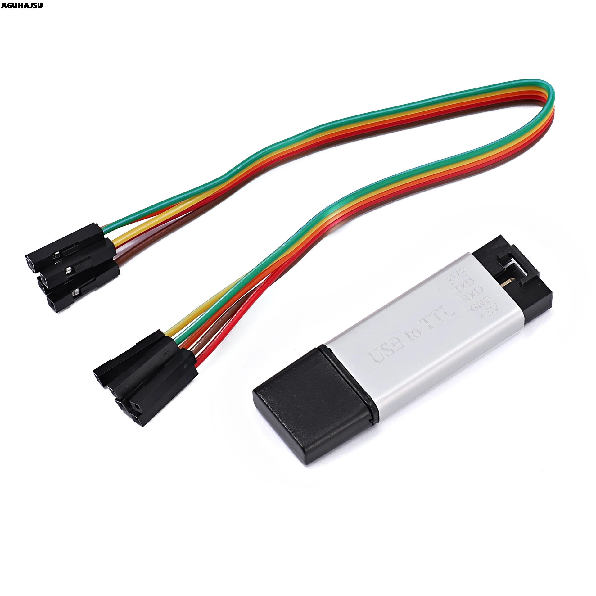 Алюминиевый корпус CP2102 USB 2 0 к TTL UART модуль 6Pin последовательный преобразователь STC