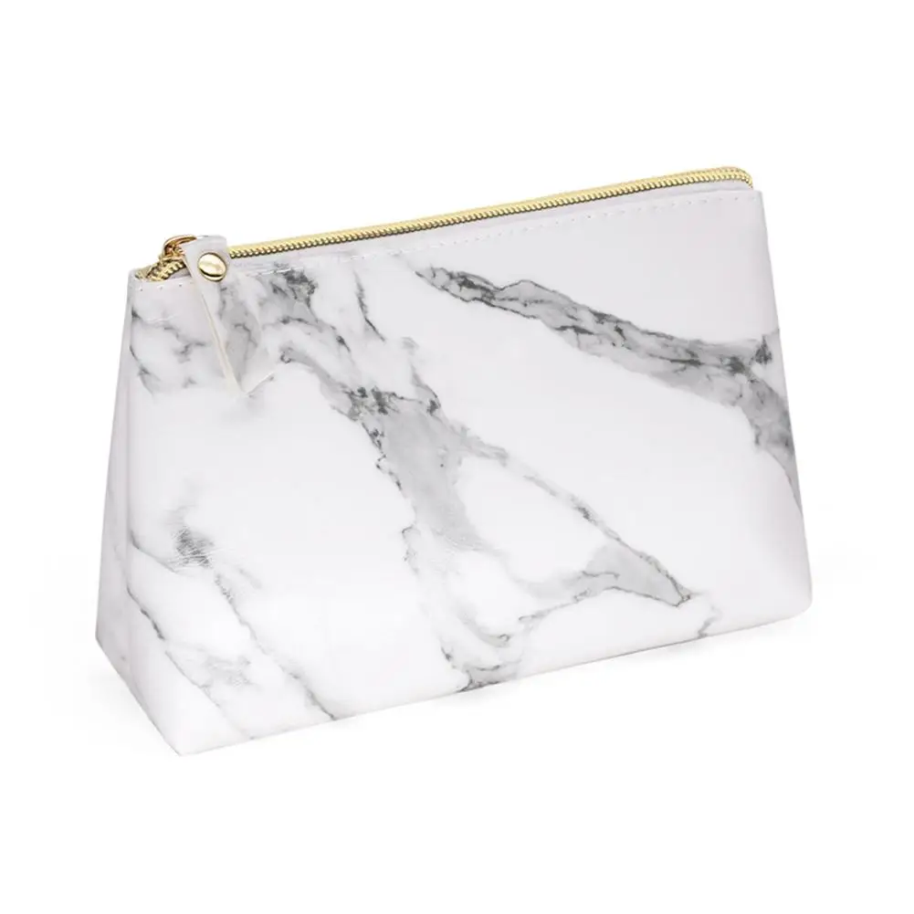 DSstyles мраморная текстура Макияж сумка форма для пельменей дизайн портативный