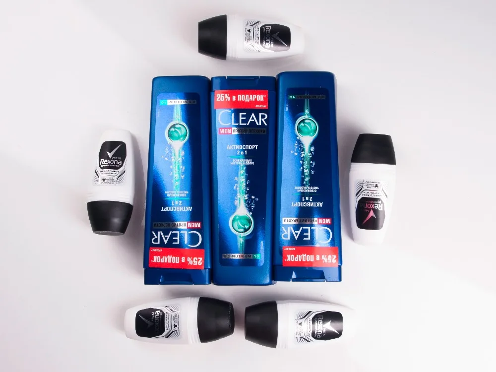 Спортивный мужской набор CLEAR/REXONA | Красота и здоровье