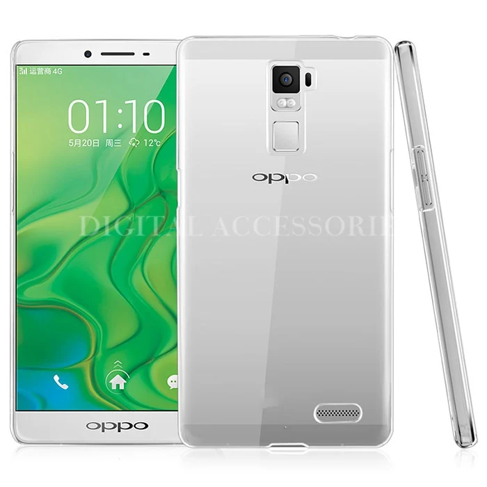 Для oppo r7 plus ультра тонкий прозрачный грязеотталкивающий пластиковый кристально