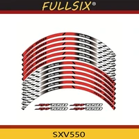 motorcycle parts thick edge outer rim sticker stripe wheel decals for aprilia sxv 550 sxv550