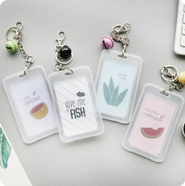 Transparent Bus Card Case Creative IC Membership Storage Box 3 PCS/Lot Documents Protective Cover | Дом и сад