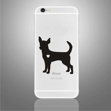 For iPhone 6 B W(95) Мультфильм черный винил Стикеры s для iPhone X, для iPhone 6/7/8 Plus украшения кожного покрова для iPhone XS частичный стикер - Цвет: For iPhone 6 B W(95)