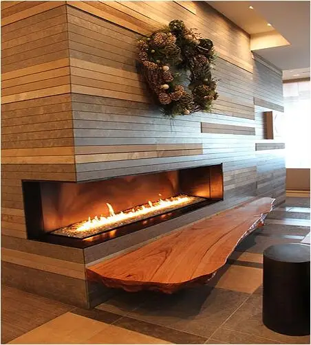 on sale 30" L wifi contact ethanol fire place with remote control
