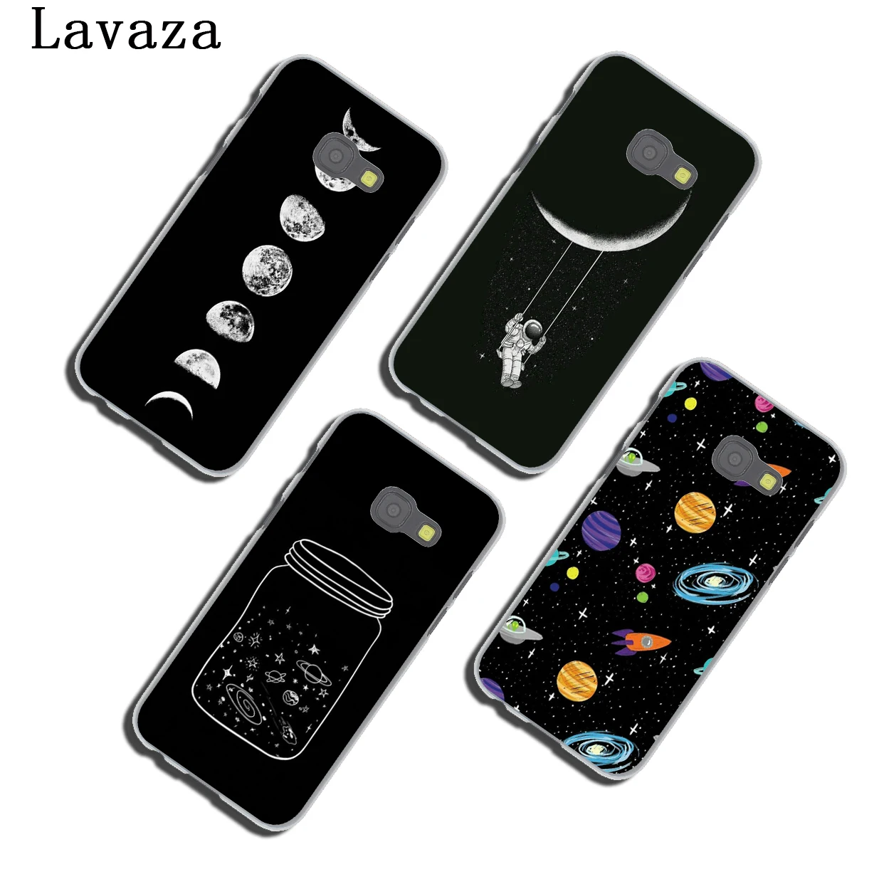 Lavaza Space Love солнце и луна звезда рисунок чехол для Samsung Galaxy Note 10 8 9 A9 A8 A7 A6 плюс 2018 A2 A3