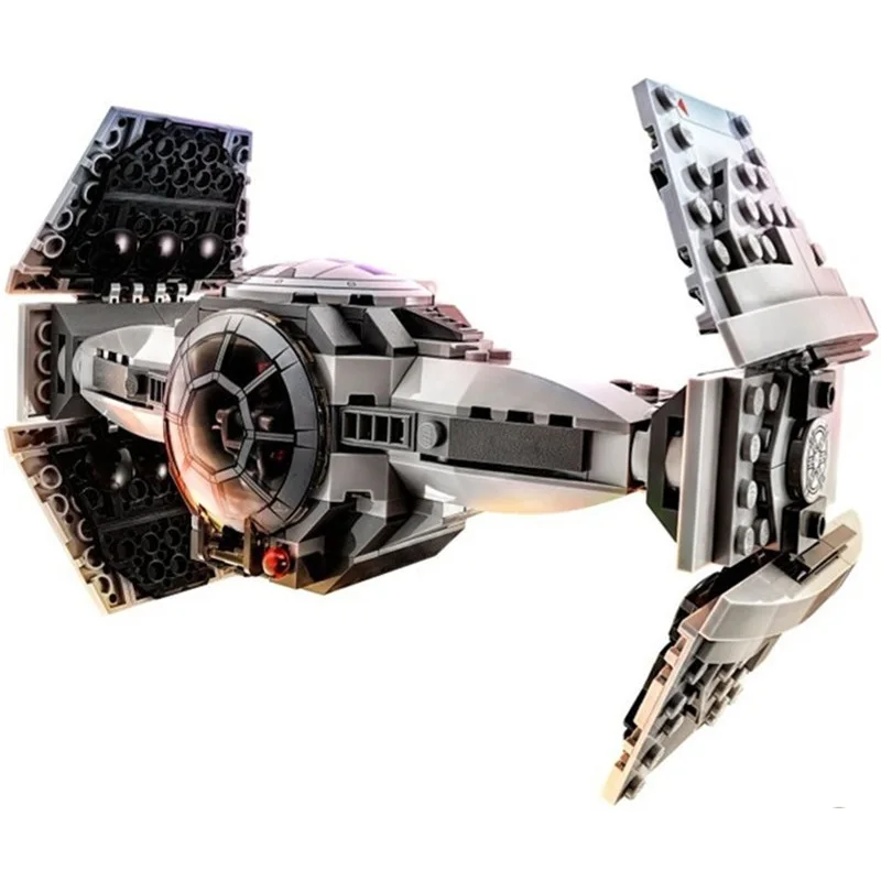 Bela 10373 Star Plan Force Awakens TIE Advanced Prototype DIY строительные блоки Обучающие игрушки для детей