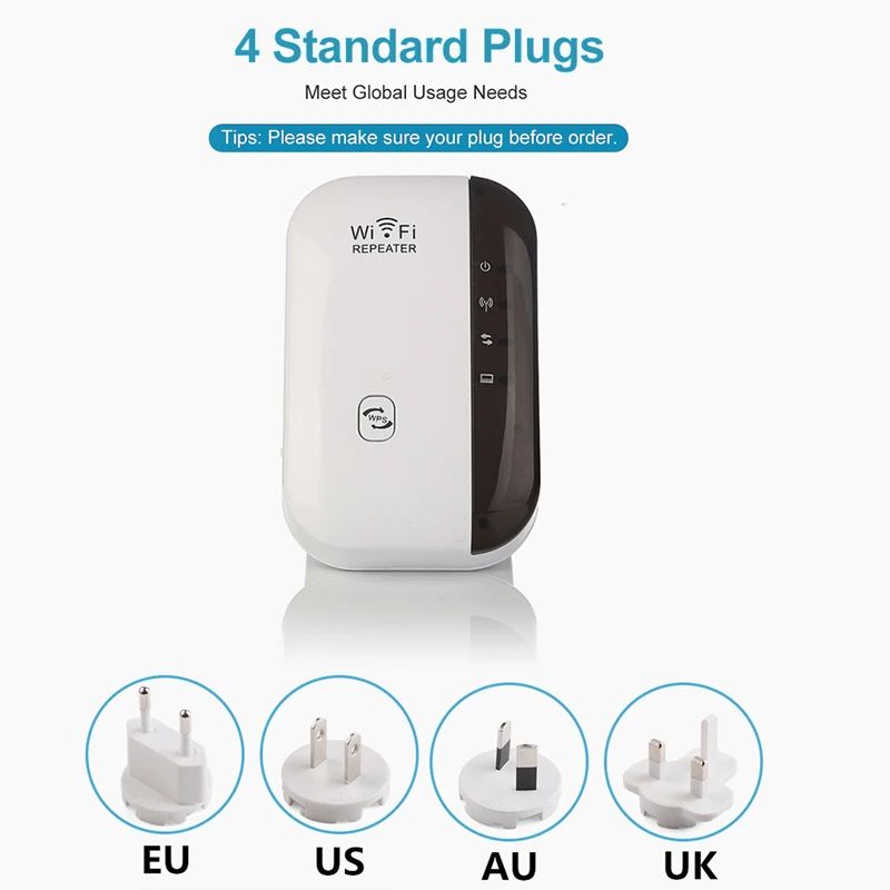 Беспроводной Wi Fi репитер усилитель сигнала 802.11N/B/G 300 Мбит/с|wifi repeater|wireless wifi repeaterwi-fi