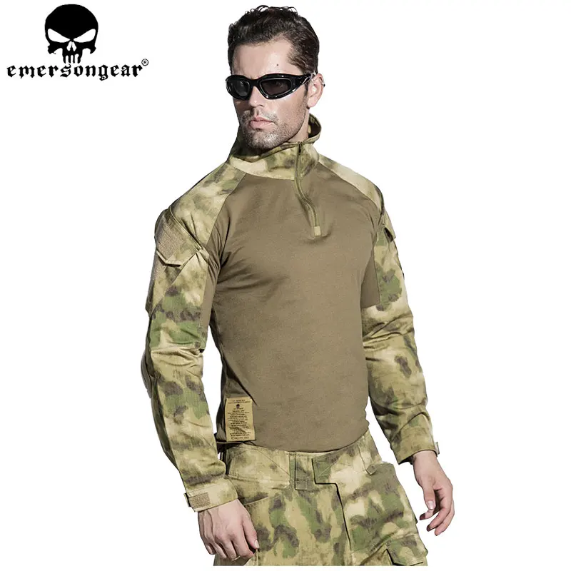 EMERSONGEAR Gen2 BDU боевая униформа тактическая рубашка брюки с налокотниками наколенники Военная камуфляжная одежда для охоты ATFG EM6922