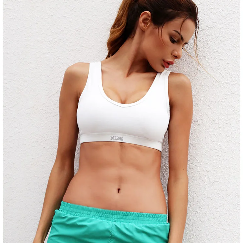 2017 Женский компрессионный спортивный бюстгальтер Сексапильный Топ для фитнеса