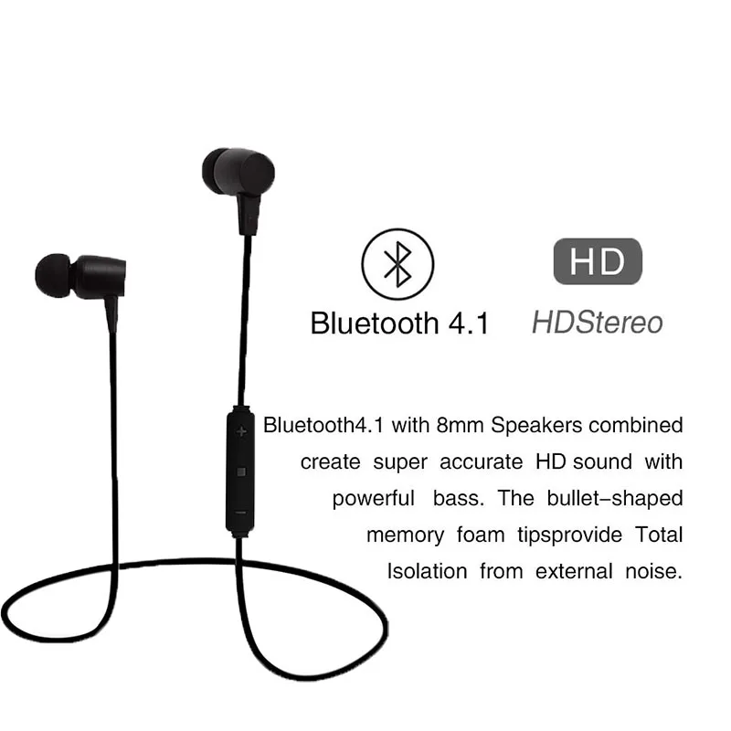 Shengtena спортивные Bluetooth наушники Fone de ouvid STN 815 беспроводной головной бас с