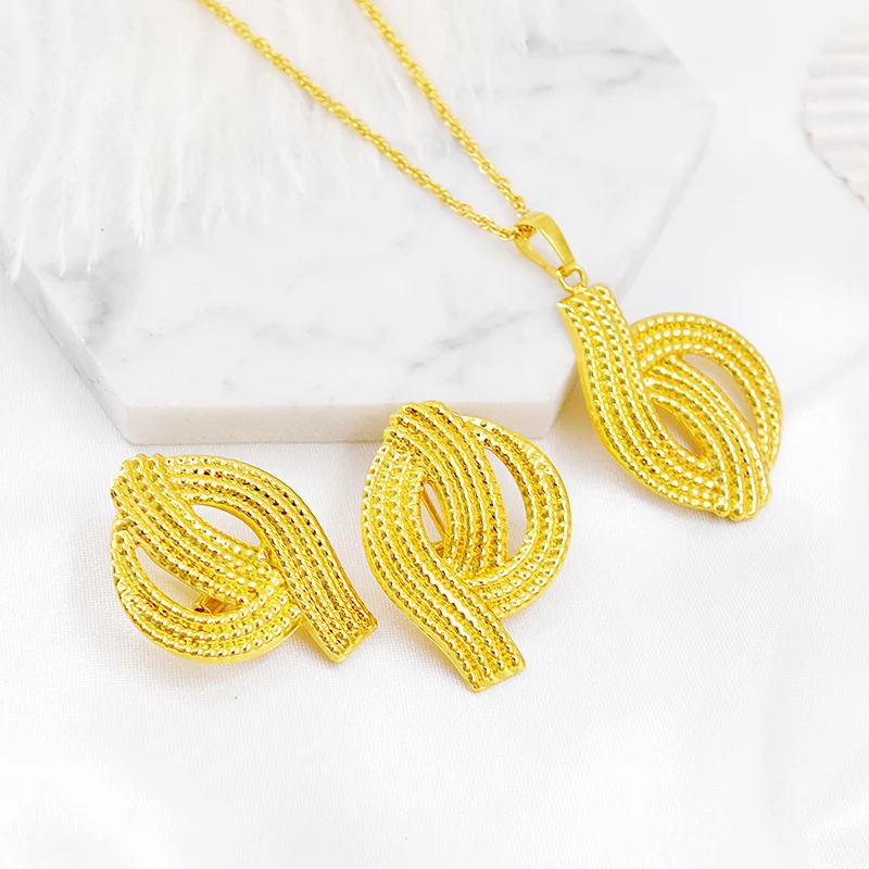 Sunny Jewelry романтическое сердце набор украшений для женщин серьги кулон ожерелье