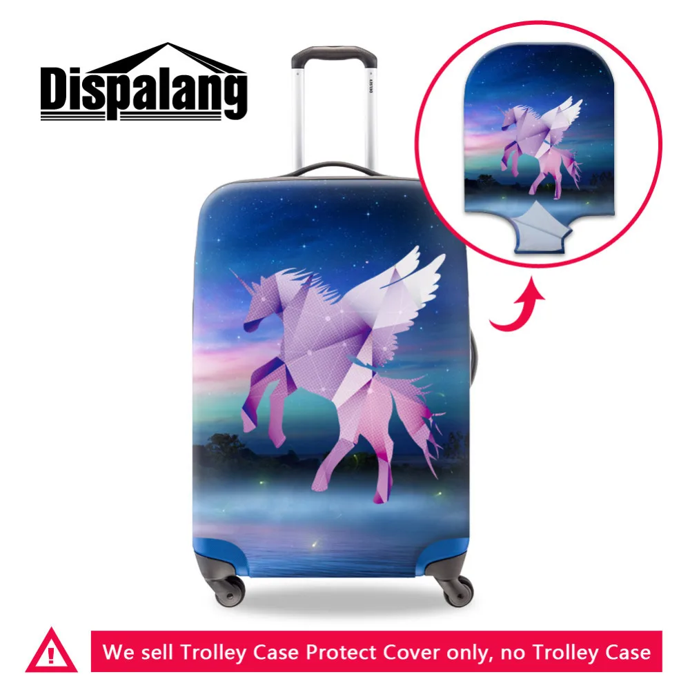Чехлы для чемоданов с принтом единорога 18 30 дюймов|luggage cover|suitcase covertravel luggage cover |