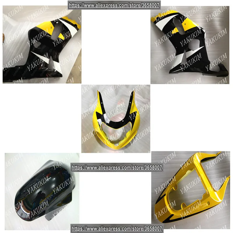 YAKUKIM комплекты обтекателей ABS для Suzuki GSXR600 750 K1 01 03 год 2001 2002 2003 GSX R600 R750 обтекатели
