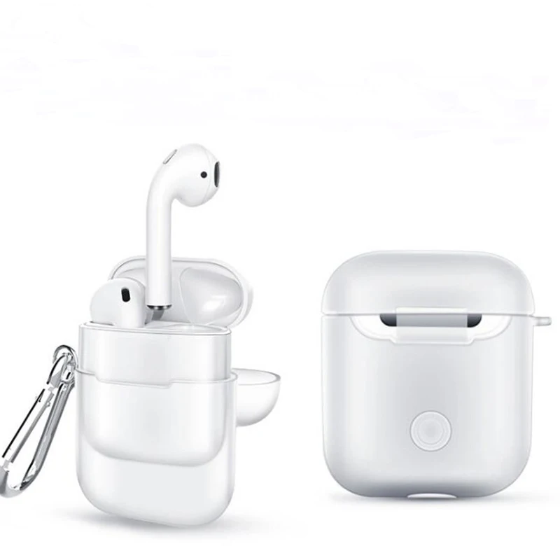 Новый чехол для наушников Apple Airpods противоударный AirPods Bluetooth наушники чехлы сумка