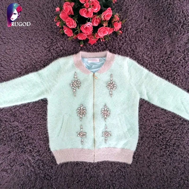 2019 женская верхняя одежда для девочек новые осенние ручной работы ногтей дрель