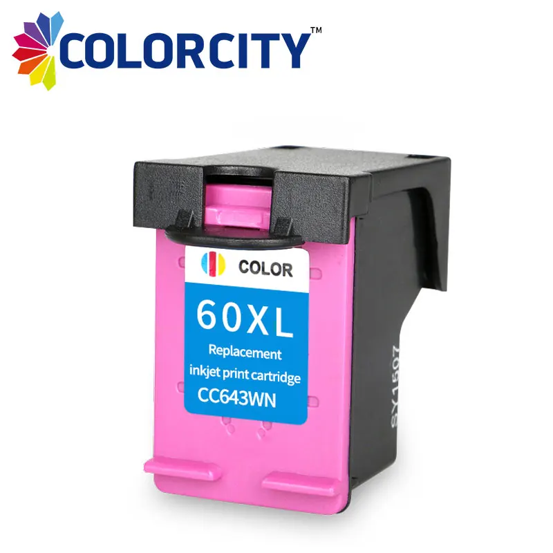 Совместимый картридж с чернилами 60XL 60 XL для hp C4680 D2530 D2545 D2560 D2660 F2480 F2420 F4480 F4580 F4583 F4280