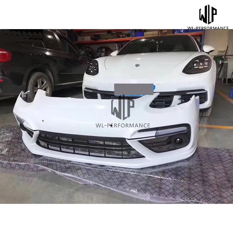 971 Комплект кузова автомобиля PP Неокрашенный передний бампер для Porsche Panamera Turbo 2017 |