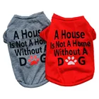 Дешевый Женский жилет для кошек и собак, костюм для щенков с буквами, одежда для маленьких и средних собак, для чихуахуа, йоркширских Мопсов