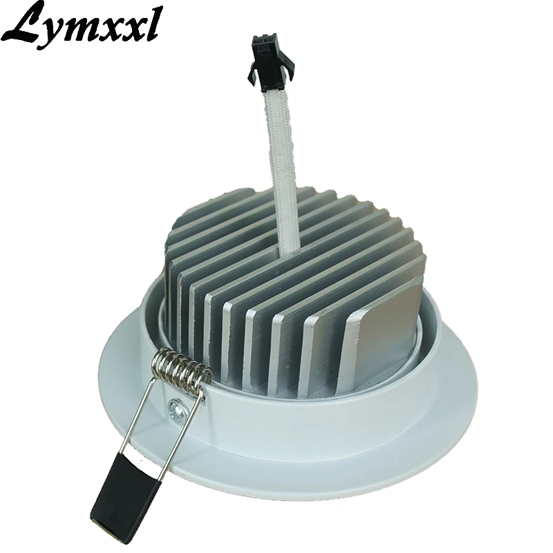 10pieces/lot Dimmable 10W 12W downlight Energy-saving led lamps AC90-260v Warm/Cool/Nature White recessed ceiling lamp CE ROHS | Освещение