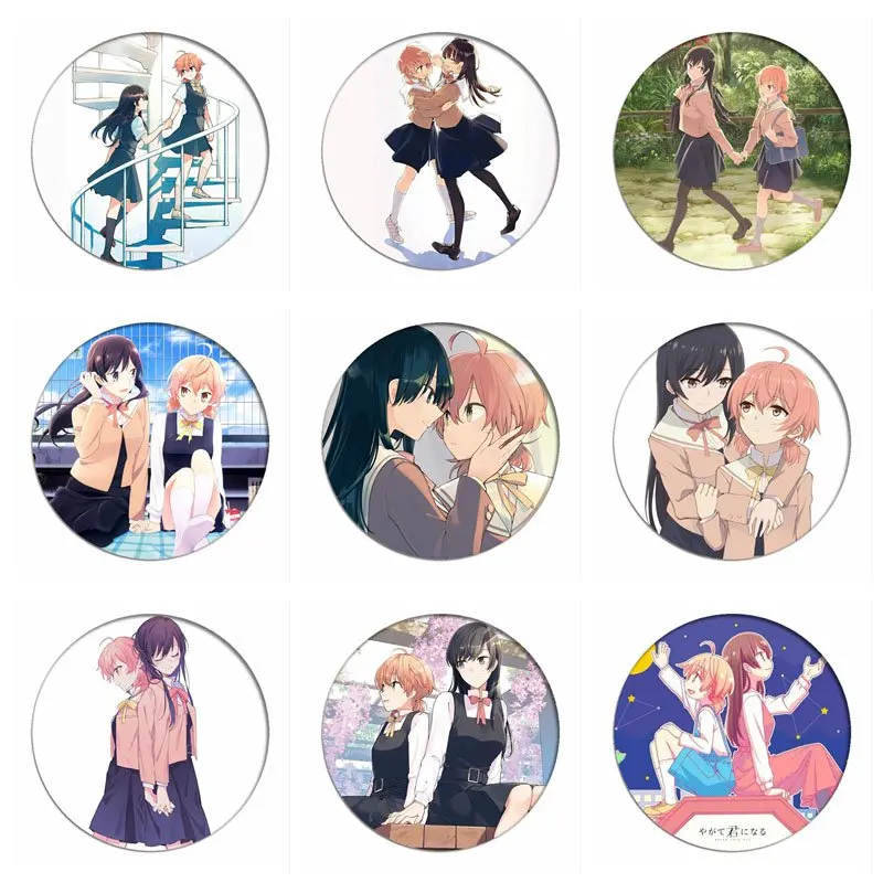 В конце концов цветет в вас Значки для косплея Nanami Touko брошь Koito Yuu икона Коллекция