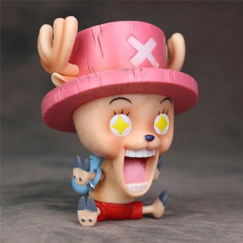 Тони Чоппер Q сидящие звезды глаза детства Ver. ПВХ фигурки Luffy Ace прекрасные