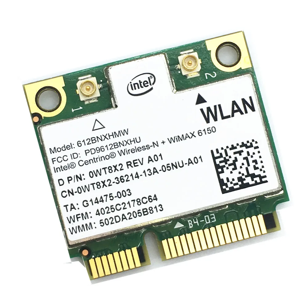 Для Centrino Intel 6150 612BNXHMW Беспроводная 300 Мбит/с 802 11 b/g/n Половина мини PCI E WLAN Wifi сетевая