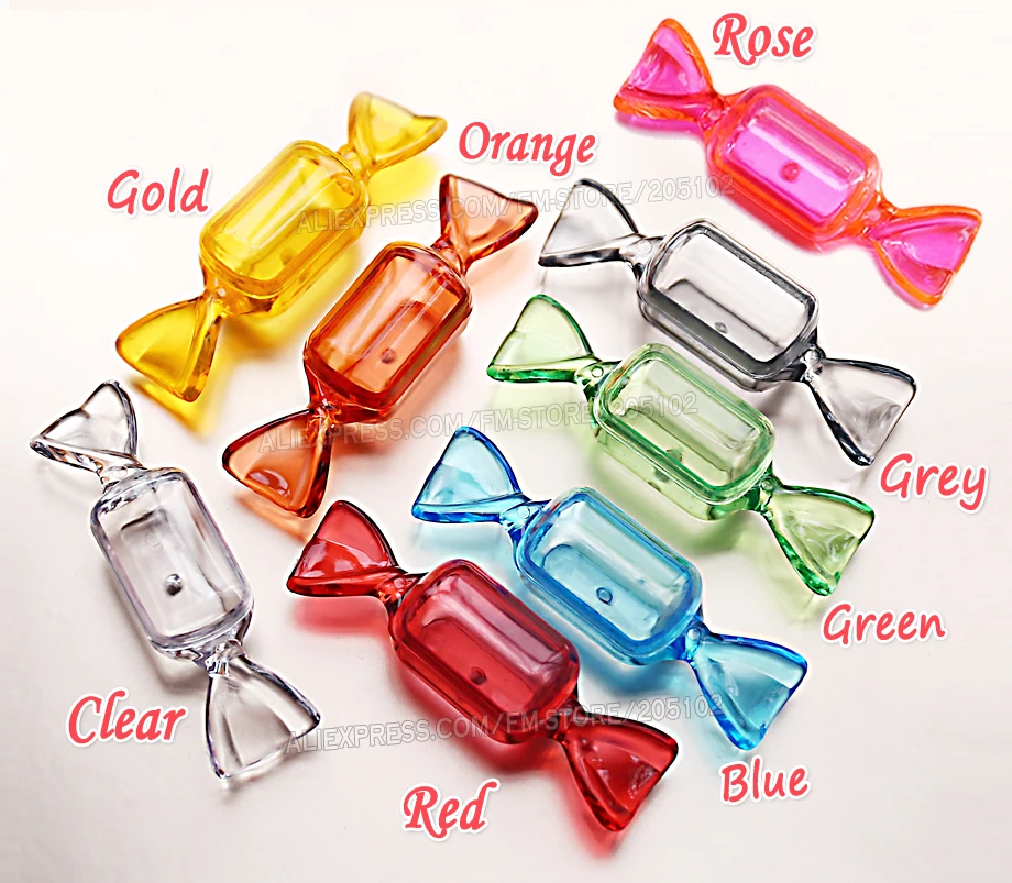 Милая коробка конфет DIY аксессуары крошечное хранилище дисплея прозрачный