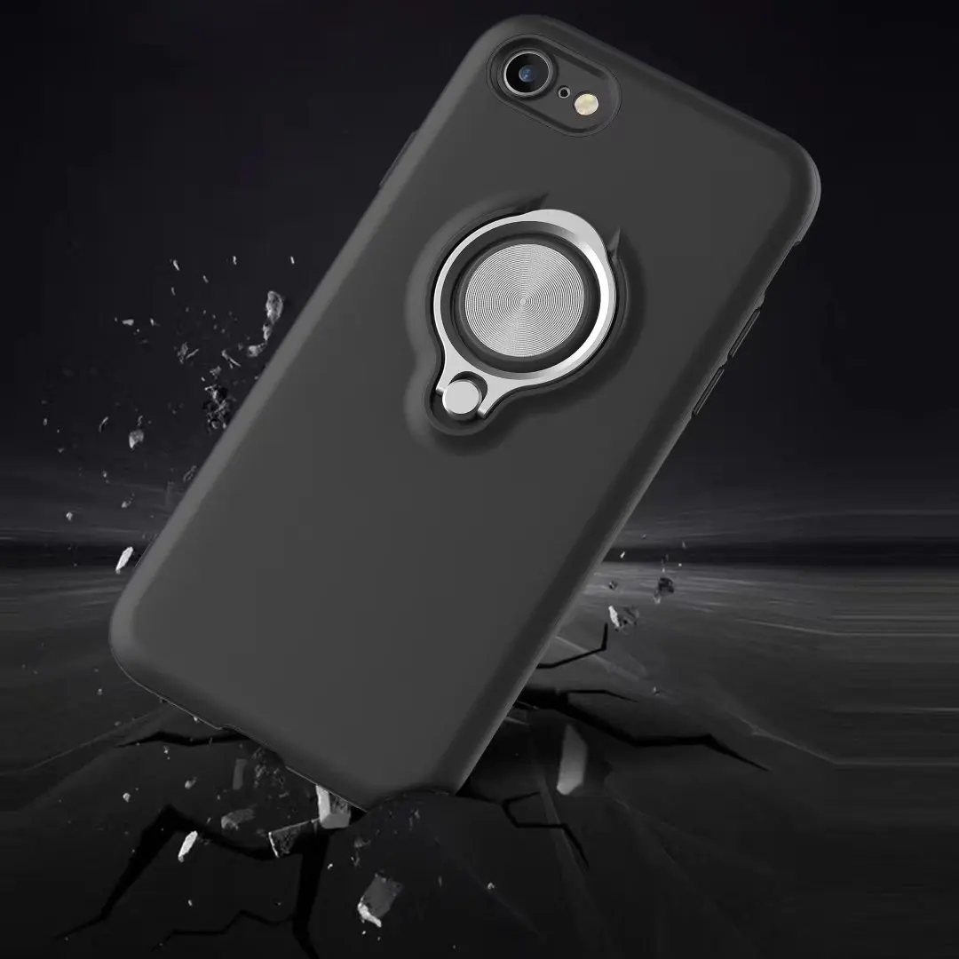 С 360 повернуть кольцо стенд палец держатель Обложка для samsung Galaxy S9 S8 Примечание 8