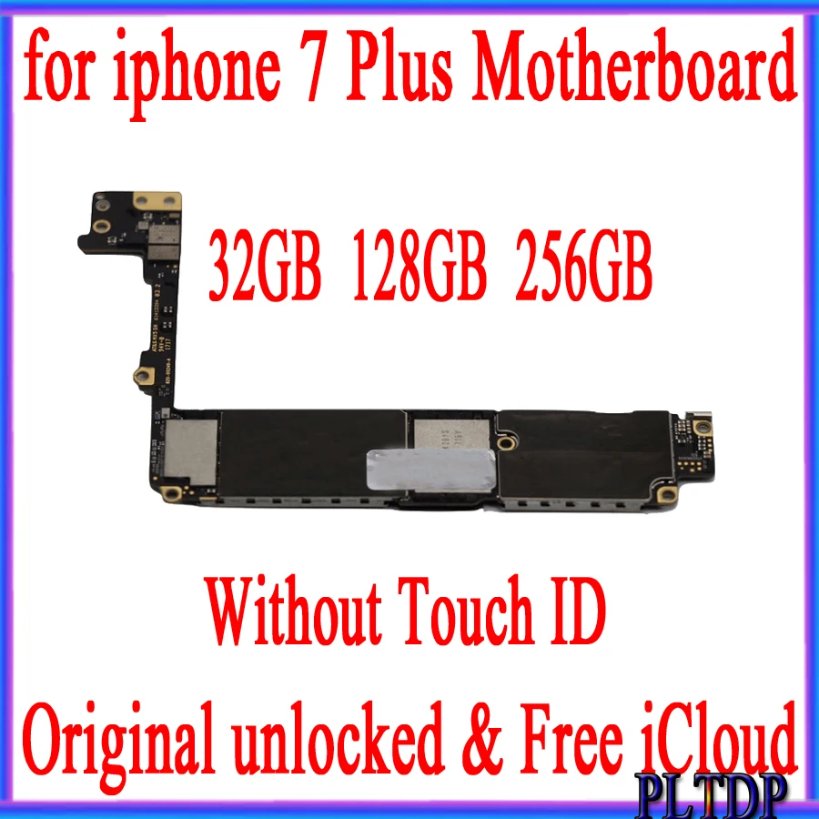 Материнская плата для iphone 7 Plus с сенсорным ID/без сенсорного ID оригинальная