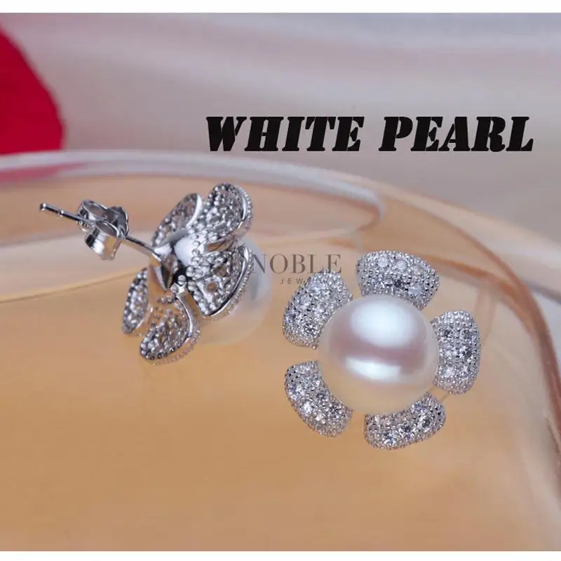 Модные черные серьги с натуральным жемчугом для женщин свадебные ювелирные