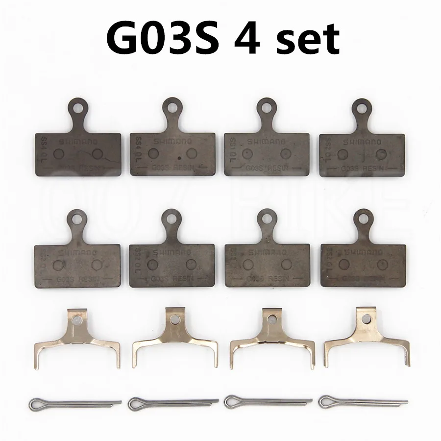 SHIMANO G02A G02S G03A колодки DEORE XT SLX DEORE G03S полимерная тормозная колодка горный M785 M675 M7000 M8000 M9000 M6000 M9020 тормозных колодок