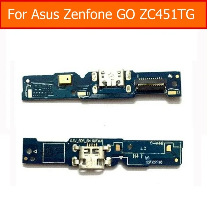 Оригинальный гибкий USB кабель для ASUS Zenfone GO ZC451TG 4 5 &quotPCB Jack Плата порта
