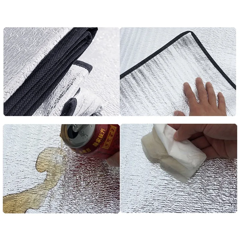 Модный алюминиевый коврик для кемпинга водонепроницаемое одеяло пикника