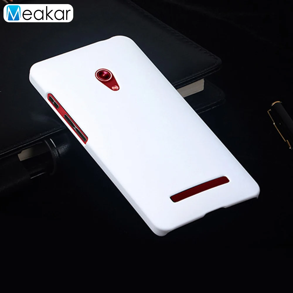 white Матовая Пластик Coque 5.0For Asus Zenfone 5 A501cg чехол для Asus Zenfone 5 A501cg A500kl A500cg телефона чехол-лента на заднюю панель - Цвет: white