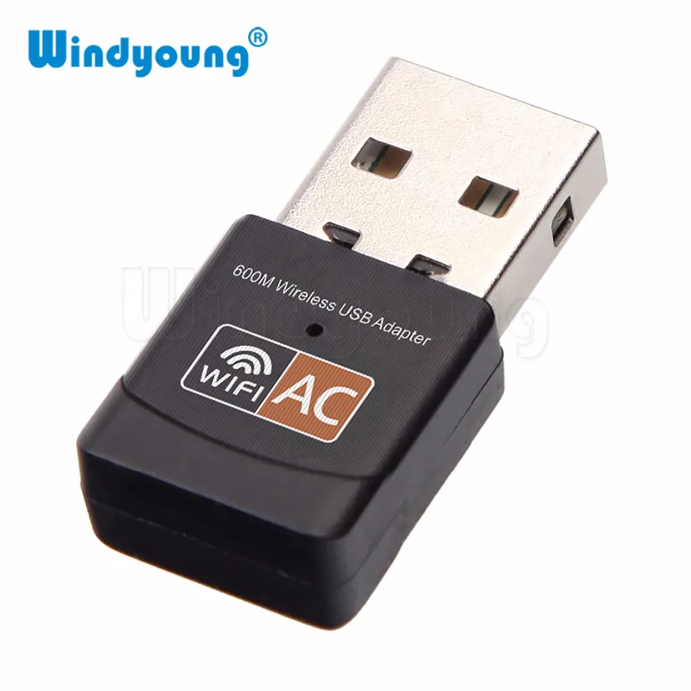 USB WiFi адаптер Lan сетевая карта антенна Ethernet приемник 600 Мбит/с беспроводной AC