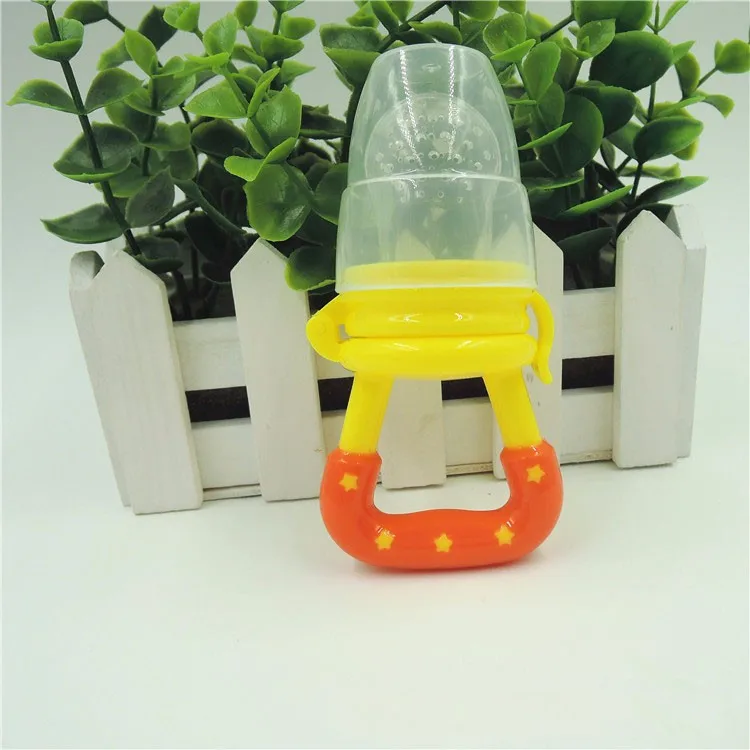 Pacifier Yellow M Fresh Fruit Food Kids Nipple Feeding Safe Milk Feeder Baby Pacifier Bottles Nipple Teat Nibbler Drop Shipping Feeding Pacifier - Цвет: Pacifier Yellow M