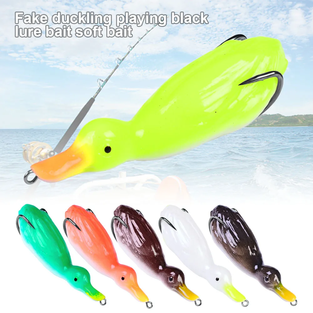 Новая мягкая рыболовная приманка в форме утенка для соленой воды|Наживки рыбной