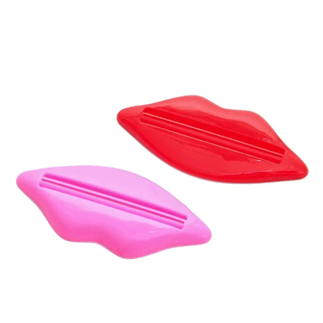 1 Набор Горячая новинка зубная паста трубка соковыжималка Красный горячий губ